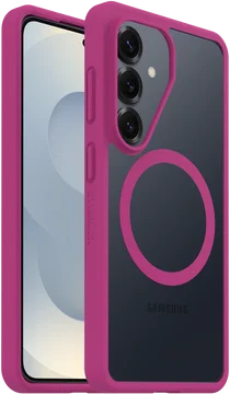 OtterBox React Samsung Galaxy S26 Hoesje Magnetic Back Cover Roze Transparant