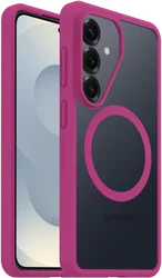 OtterBox React Samsung Galaxy S26 Hoesje Magnetic Back Cover Roze Transparant afbeelding