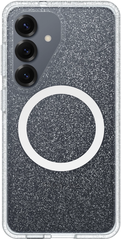 OtterBox React Samsung Galaxy S26 Hoesje Magnetic Back Cover Glitter Transparant afbeelding 2