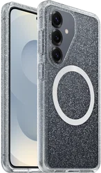 OtterBox React Samsung Galaxy S26 Hoesje Magnetic Back Cover Glitter Transparant afbeelding