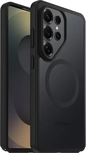 OtterBox React Samsung S26 Ultra Hoesje Magnetic Back Cover Zwart Transparant afbeelding 1