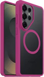 OtterBox React Samsung S26 Ultra Hoesje Magnetic Back Cover Roze Transparant afbeelding