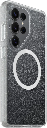 OtterBox React Samsung S26 Ultra Hoesje Magnetic Back Cover Glitter Transparant afbeelding 3