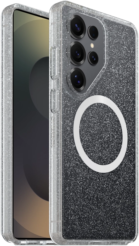 OtterBox React Samsung S26 Ultra Hoesje Magnetic Back Cover Glitter Transparant afbeelding 1
