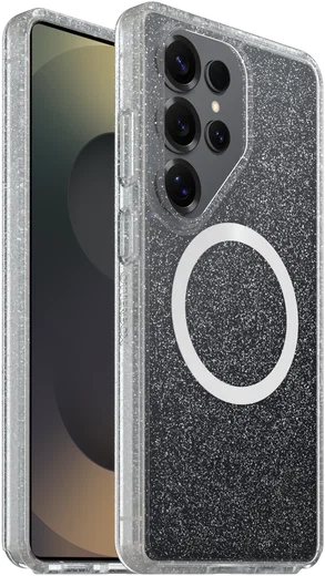 OtterBox React Samsung S26 Ultra Hoesje Magnetic Back Cover Glitter Transparant afbeelding 1