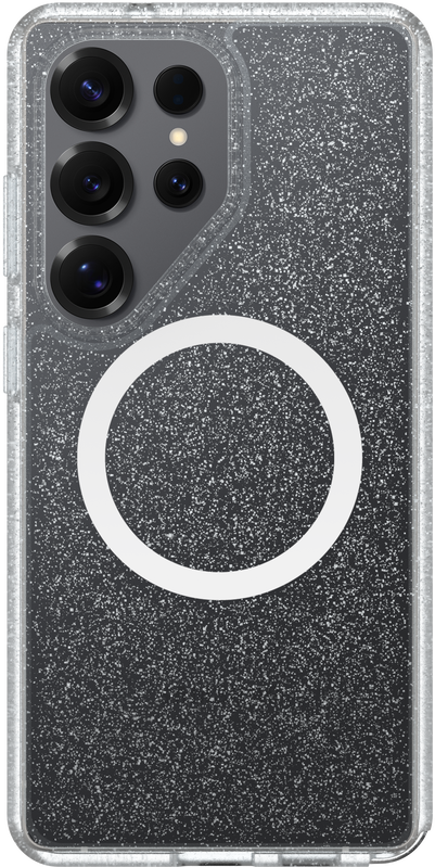 OtterBox React Samsung S26 Ultra Hoesje Magnetic Back Cover Glitter Transparant afbeelding 2