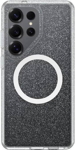 OtterBox React Samsung S26 Ultra Hoesje Magnetic Back Cover Glitter Transparant afbeelding 2
