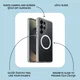 OtterBox Symmetry MagSafe Samsung Galaxy S26 Hoesje Back Cover Transparant afbeelding 3