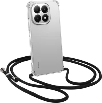 Xiaomi 15T Hoesje met Koord Schokbestendig TPU Transparant