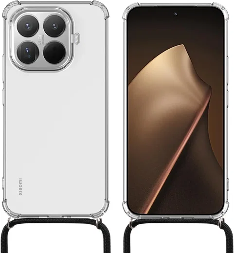 Xiaomi 15T Pro Hoesje met Koord Schokbestendig TPU Transparant afbeelding 7