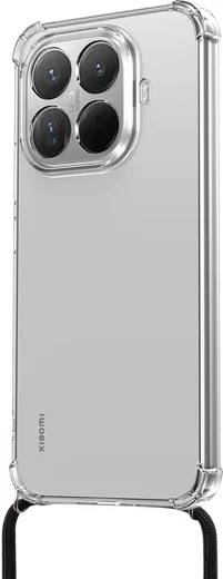Xiaomi 15T Pro Hoesje met Koord Schokbestendig TPU Transparant afbeelding 3
