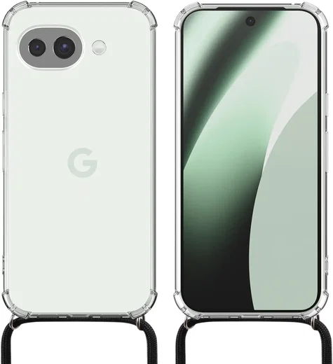 Google Pixel 10a Hoesje met Koord Schokbestendig TPU Transparant afbeelding 7