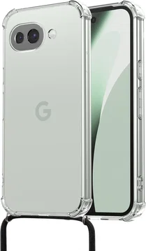 Google Pixel 10a Hoesje met Koord Schokbestendig TPU Transparant
