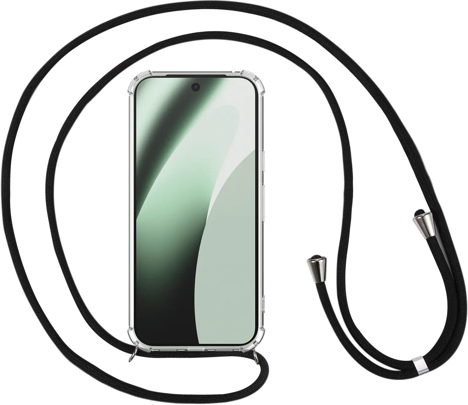 Google Pixel 10a Hoesje met Koord Schokbestendig TPU Transparant afbeelding 6