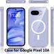 Google Pixel 10a Hoesje Hard Back Cover met MagSafe Transparant afbeelding 8