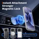 Xiaomi  17 Hoesje Hard Back Cover met MagSafe Transparant afbeelding 3