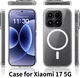 Xiaomi  17 Hoesje Hard Back Cover met MagSafe Transparant afbeelding 9