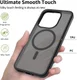 Xiaomi 15T Hybrid Hoesje met MagSafe Back Cover Matte Zwart afbeelding 8