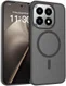 Xiaomi 15T Hybrid Hoesje met MagSafe Back Cover Matte Zwart