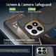 Xiaomi 15T Hybrid Hoesje met MagSafe Back Cover Matte Zwart afbeelding 6