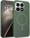 Xiaomi 15T Hybrid Hoesje met MagSafe Back Cover Matte Groen afbeelding 8