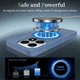 Xiaomi 15T Hybrid Hoesje met MagSafe Back Cover Matte Blauw afbeelding 3