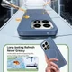 Xiaomi 15T Hybrid Hoesje met MagSafe Back Cover Matte Blauw afbeelding 5