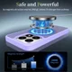 Xiaomi 15T Hybrid Hoesje met MagSafe Back Cover Matte Paars afbeelding 3