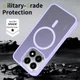 Xiaomi 15T Hybrid Hoesje met MagSafe Back Cover Matte Paars afbeelding 2