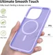 Xiaomi 15T Hybrid Hoesje met MagSafe Back Cover Matte Paars afbeelding 6