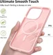 Xiaomi 15T Hybrid Hoesje met MagSafe Back Cover Matte Roze afbeelding 6