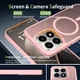 Xiaomi 15T Hybrid Hoesje met MagSafe Back Cover Matte Roze afbeelding 4