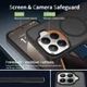 Xiaomi 15T Pro Hybrid Hoesje met MagSafe Back Cover Matte Zwart afbeelding 5