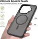Xiaomi 15T Pro Hybrid Hoesje met MagSafe Back Cover Matte Zwart afbeelding 8
