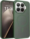 Xiaomi 15T Pro Hybrid Hoesje met MagSafe Back Cover Matte Groen
