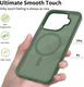 Xiaomi 15T Pro Hybrid Hoesje met MagSafe Back Cover Matte Groen afbeelding 7