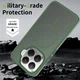 Xiaomi 15T Pro Hybrid Hoesje met MagSafe Back Cover Matte Groen afbeelding 2