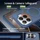 Xiaomi 15T Pro Hybrid Hoesje met MagSafe Back Cover Matte Blauw afbeelding 7