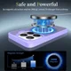 Xiaomi 15T Pro Hybrid Hoesje met MagSafe Back Cover Matte Paars afbeelding 3