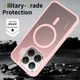 Xiaomi 15T Pro Hybrid Hoesje met MagSafe Back Cover Matte Roze afbeelding 2