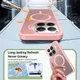 Xiaomi 15T Pro Hybrid Hoesje met MagSafe Back Cover Matte Roze afbeelding 5