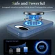 Google Pixel 10a Hybrid Hoesje met MagSafe Back Cover Matte Blauw afbeelding 8