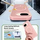 Google Pixel 10a Hybrid Hoesje met MagSafe Back Cover Matte Roze afbeelding 7