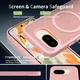 Google Pixel 10a Hybrid Hoesje met MagSafe Back Cover Matte Roze afbeelding 4