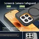 Xiaomi 17 Hybrid Hoesje met MagSafe Back Cover Matte Zwart afbeelding 3