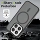 Xiaomi 17 Hybrid Hoesje met MagSafe Back Cover Matte Zwart afbeelding 4