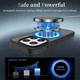 Xiaomi 17 Hybrid Hoesje met MagSafe Back Cover Matte Zwart afbeelding 6