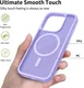 Xiaomi 17 Hybrid Hoesje met MagSafe Back Cover Matte Paars afbeelding 2