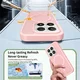 Xiaomi 17 Hybrid Hoesje met MagSafe Back Cover Matte Roze afbeelding 5
