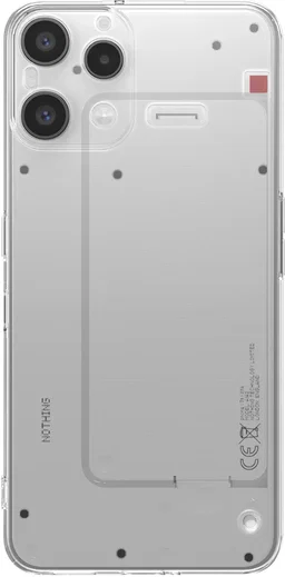 Nothing Phone 3A lite Hoesje Dun TPU Back Cover Transparant afbeelding 5